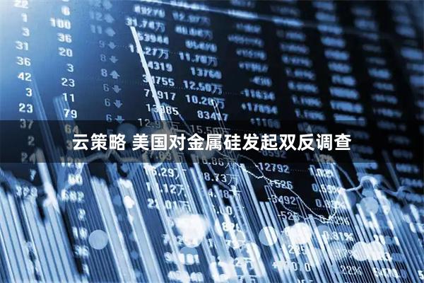 云策略 美国对金属硅发起双反调查