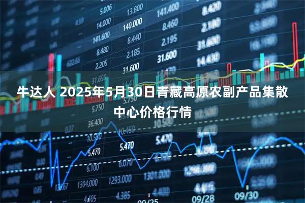 牛达人 2025年5月30日青藏高原农副产品集散中心价格行情