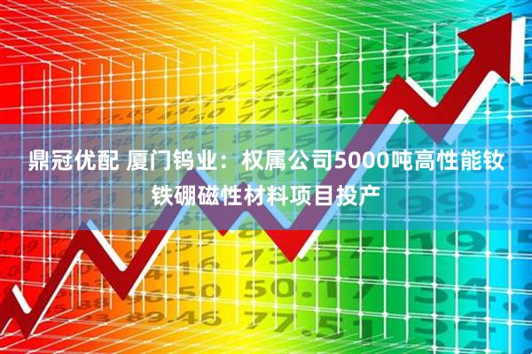 鼎冠优配 厦门钨业：权属公司5000吨高性能钕铁硼磁性材料项目投产